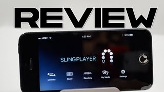 Slingplayer App for iPhone amp iPad Review Slingbox 500 [upl. by Arykahs]