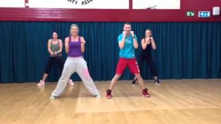 Show me love radio edit dance routine by BAM Fitness [upl. by Kalil]