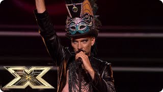 Ross Alexander takes to the stage  Auditions Week 1  The X Factor UK 2018 [upl. by Anrev]