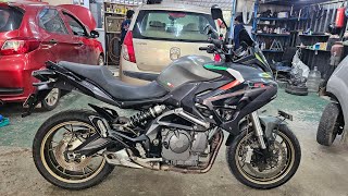 BENELLI 600GT TOURER  FLOOD CARS amp BIKES REPAIR WORKS  OFFERS  ARK Diaries [upl. by Navek351]