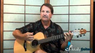 Guitar Man by Bread  Acoustic Guitar lesson Preview from Totally Guitars [upl. by Esidarap]