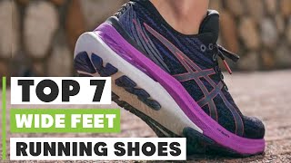 Top 7 Best Running Shoes for Wide Feet Comfort and Suppor [upl. by Lleumas]