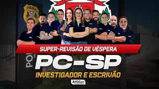 Concurso PC SP 2023  Super Revisão de Véspera  AlfaCon [upl. by Wurtz]