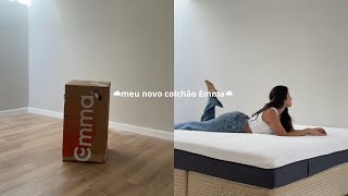 meu colchão novo da Emma colchões ☁️ [upl. by Orella]