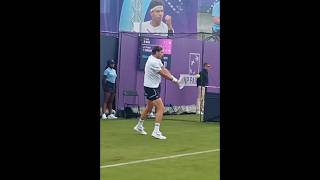 Arthur Rinderknechs Backhand Up Close atp tennis backhand [upl. by Benni]