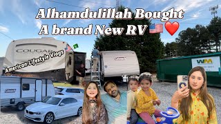 Finally Bought A Brand New RVRecreational Vehicle for US  Maham khan vlogs  November 1 2024 [upl. by Dell]