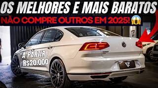 5 CARROS SUPREENDENTES E BARATOS QUE EU COMPRARIA DE OLHOS FECHADOS EM 2025 😱 VOCÊ PRECISA VER [upl. by Ardien]