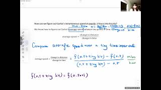 Lesson 14 Instantaneous Rates of Change  Derivative [upl. by Niuqauj]