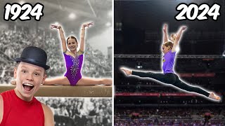 We tried 100 YEARS of Gymnastics [upl. by Dich]