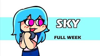 Sky  FNF Mod [upl. by Gussie554]