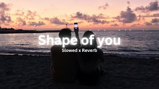 Shape Of You  Ed Sheeran  slowed  reverb [upl. by Ainsley]