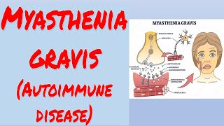 Myasthenia gravis  Autoimmune disease [upl. by Phelps498]