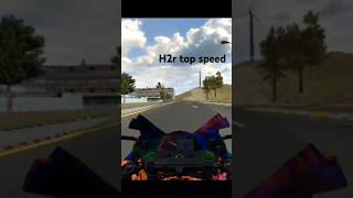 H2r top speed chak xtrememotorbikes h2rgaming gameplay viralvideo viralshorts [upl. by Mehalek]