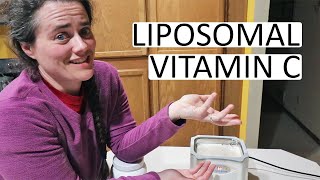 Making Liposomal Vitamin C  Recipe and How I Make It [upl. by Glyn379]