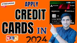 Preapproved Credit Cards In 2024 Live QampA [upl. by Ebehp]