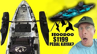 Hoodoo Kayaks at iCAST 2024  Tempest Impulse amp Voyager Are Cheapest Pedal Fishing Kayaks [upl. by Bonn374]