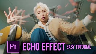 Echo Effect in Premiere Pro Quick amp Easy Tutorial [upl. by Laural]