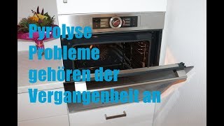 Dreckiger Bosch HBG 676 ES 1 Pyrolyse Backofen Putz Lösung [upl. by Norred]