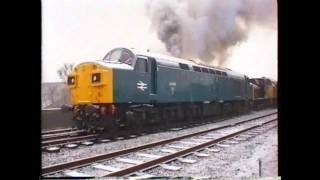 Cold Start Diesel Locomotive No 40135 on The East Lancashire Railway December 2001 [upl. by Alic]