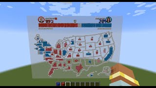 Counting electoral votes in minecraft [upl. by Rodavlas796]