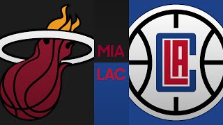 Miami Heat v Los Angeles Clippers  MyLeague  81222  NBA 2K23 [upl. by Franchot]