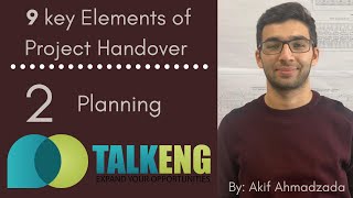 TalkENG  Project Handover Processes Lecture 210  Planning [upl. by Ennirac]