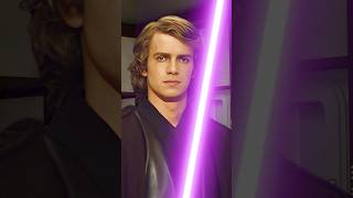 Why Doesnt Anakin Have A Purple Lightsaber😱 [upl. by Elumas]