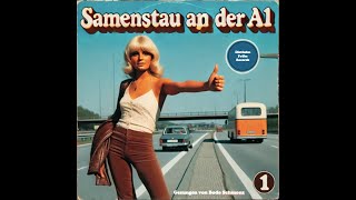 Samenstau auf der A1 [upl. by Keelby]