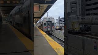 Marc train departing new Carrollton station in Maryland railfanningamerica maryland [upl. by Anaet890]