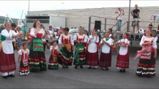 2013  PIZZICA  ITALIENISCHE FOLKLORE IM HAFEN VON VIESTE [upl. by Yttig]