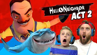 THE NEIGHBOR IS BACK MOD he is friendly  Hello Neighbor Gameplay Mods [upl. by Innavoij]