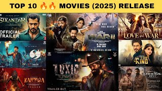 Top10 Upcoming Movies 2025  New Upcoming Movies in Hindi 2025  2025 New Release Movies [upl. by Nitsoj471]