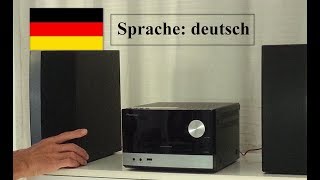 Stereoanlagen  Funktionstest Pioneer X  PM12 Sprache deutsch [upl. by Teresina]