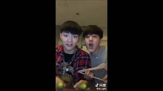 XNINE X玖少年团  Zhiguang amp Zexi Turn Up on Douyin 夏之光的抖音 170808 [upl. by Nostrebor]