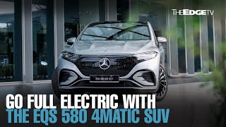 NEWS MercedesBenz EQS 580 4MATIC SUV launched [upl. by Malaspina643]