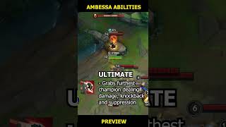 Wild Rift Ambessa Skills wildrift [upl. by Jahn]