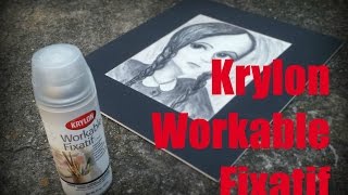 Workable Fixatif by Krylon [upl. by Sly]