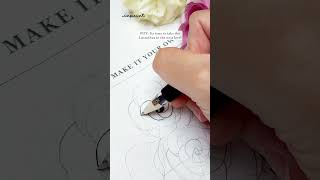 Drawing challenge Lisianthus flower [upl. by Arzed]