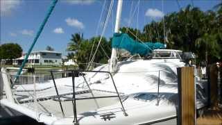 Fortuna Island Spirit 35 catamaran Fat Cat [upl. by Karla]