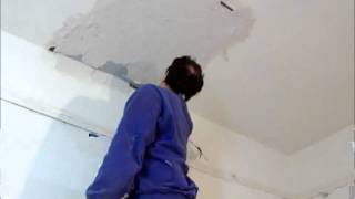 Ceiling Repair Lath and Plaster  Hawthorn Plaster Repairs [upl. by Ozan420]