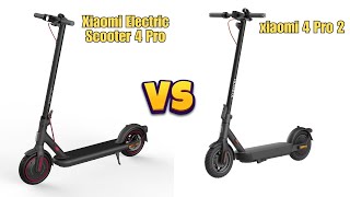 Xiaomi Electric Scooter 4 Pro vs xiaomi 4 Pro 2  Which One Is Better Specs Comparison [upl. by Ajnin]