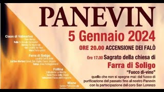 PANEVIN 5 Gennaio 2024 Farra di Soligo [upl. by Adal]