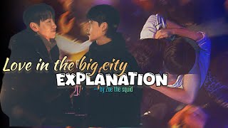 LOVE IN THE BIG CITY Korean BL Explanation [upl. by Nerek]