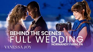 REAL Wedding Photography Behind the Scenes with Canon R5 [upl. by Noiemad]