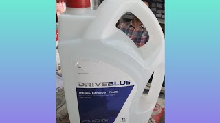 DRIVE BLUE Diesel EXHAUST Fluid for Revo and Land cruiser V8 toyota automobile [upl. by Yarehs]