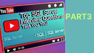 Top SQL Server Interview Questions Test Your Knowledge part3 [upl. by Bertie585]