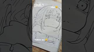 The new drawing anime girlanime drawing [upl. by Stern]