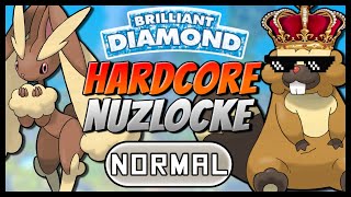 Pokemon Brilliant Diamond  Normal Types Only  Hardcore Nuzlocke [upl. by Valleau]