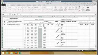 Tabla de Frecuencias estadísticos descriptivos e Histograma en MSExcel [upl. by Merrow]