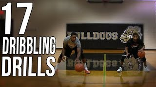 17 Stationary Dribbling Drills for Basketball  Youth to Pros [upl. by Ojybbob797]